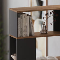 Vicco Divisorio per ambienti Antracite/quercia dorata 80 x 186 cm