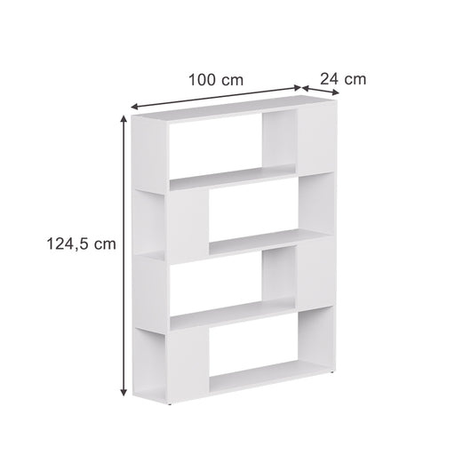 Vicco Divisorio per ambienti Bianco 100 x 124.5 cm