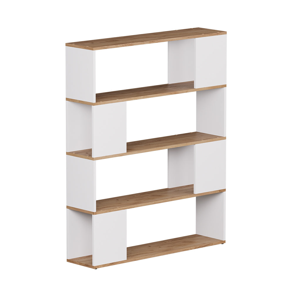 Vicco Divisorio per ambienti Rovere bianco/dorato 100 x 124.5 cm