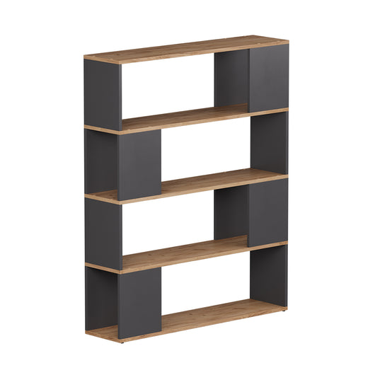 Vicco Divisorio per ambienti Antracite/quercia dorata 100 x 124.5 cm