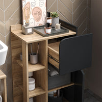 Vicco Armadietto di base Antracite 50 x 90 cm con anta e cassetto