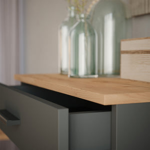 Vicco Portabottiglie Quercia dorata/antracite 60 x 106 cm