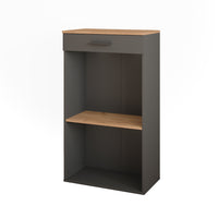 Vicco Portabottiglie Quercia dorata/antracite 60 x 106 cm