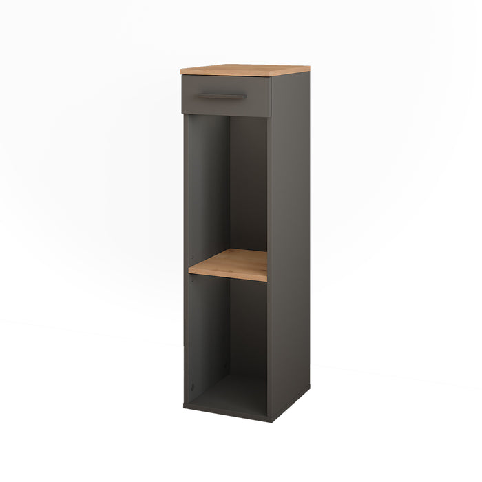 Vicco Portabottiglie Quercia dorata/antracite 30 x 106 cm