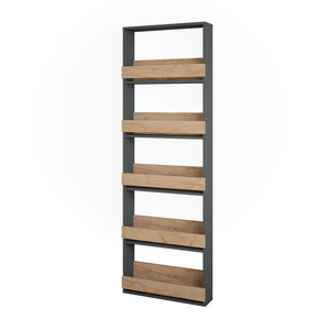 Vicco Portabicchieri da vino Quercia dorata/antracite 60 x 180 cm