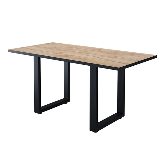 Vicco tavolo da pranzo Rovere nero/oro 160 x 80 cm