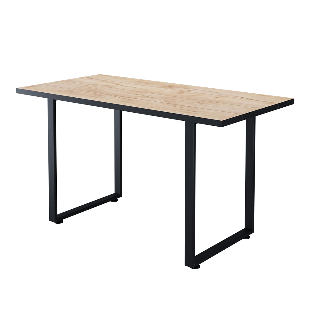 Vicco tavolo da pranzo Rovere nero/oro 140 x 70 cm