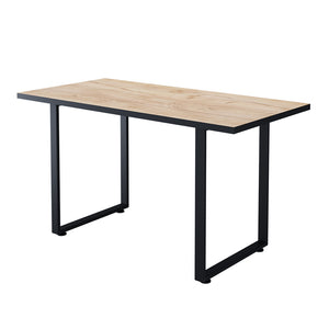 Vicco tavolo da pranzo Rovere nero/oro 140 x 70 cm