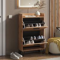 Vicco Scarpiera Quercia Wotan 59.8 x 100 cm con 2 scomparti