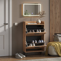 Vicco Armadio da ingresso Quercia Wotan 59.8 x 100 cm 2 parti