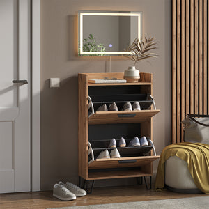 Vicco Armadio da ingresso Quercia Wotan 59.8 x 100 cm 2 parti