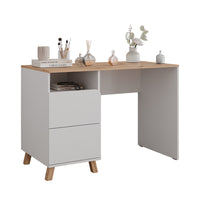 Vicco Tavolo da toeletta Bianco/Artisan 110 cm con cassetti