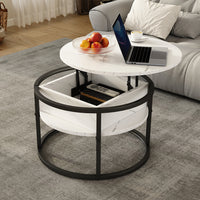 Vicco Tavolino Marmo bianco 57 x 57 cm