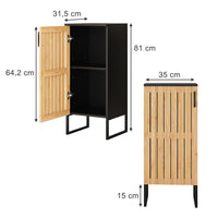 Vicco Mobiletto midi Bambù 35 x 81 cm