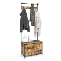 Vicco Armadio da ingresso Rovere rustico 65 x 175 cm