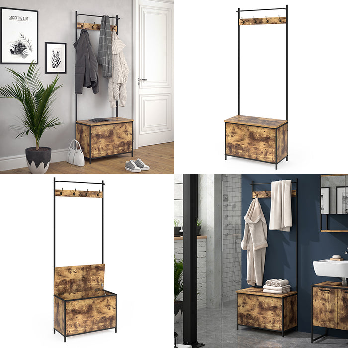 Vicco Armadio da ingresso Rovere rustico 65 x 175 cm