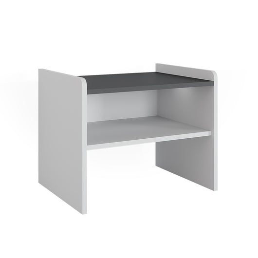 Vicco panca ad angolo Bianco/antracite 53.5 x 41.1 cm