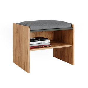 Vicco panca ad angolo Quercia dorata/antracite 53.5 x 41.1 cm