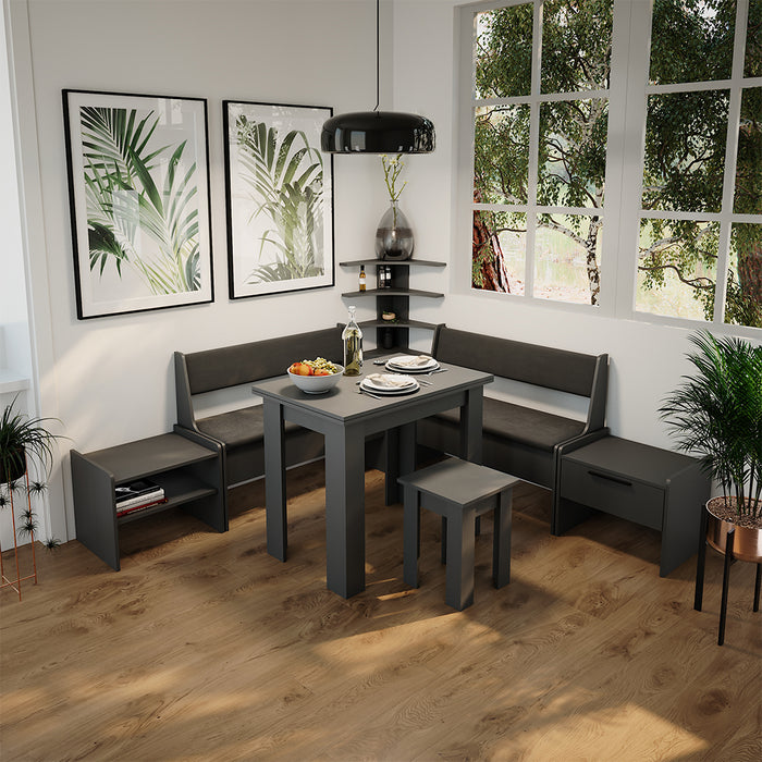 Vicco panca ad angolo Antracite 53.5 x 41.1 cm