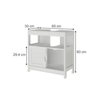 Vicco Mobile sottolavabo per bagno Bianco 60 x 60 cm