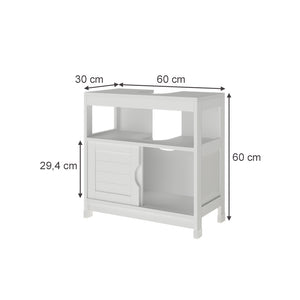 Vicco Mobile sottolavabo per bagno Bianco 60 x 60 cm
