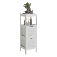 Vicco mobiletto bagno Bianco 30 x 89 cm con 2 cassetti