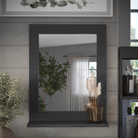 Vicco Specchio da bagno Grigio 50 x 40 cm