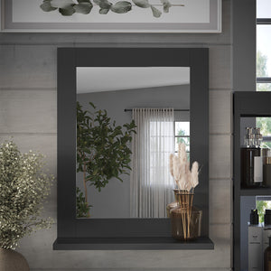 Vicco Specchio da bagno Grigio 50 x 40 cm