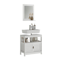 Vicco Set di mobili da bagno Bianco 2 parti