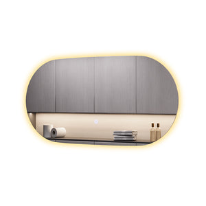 Vicco Specchio bagno Vetro 40 x 80 cm con retroilluminazione