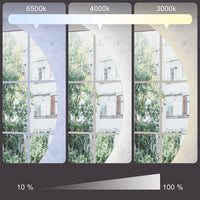 Vicco Specchio bagno Vetro 50 x 100 cm con retroilluminazione