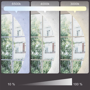 Vicco Specchio bagno Vetro 40 x 80 cm con retroilluminazione