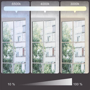 Vicco Specchio bagno Vetro 40 x 80 cm con retroilluminazione