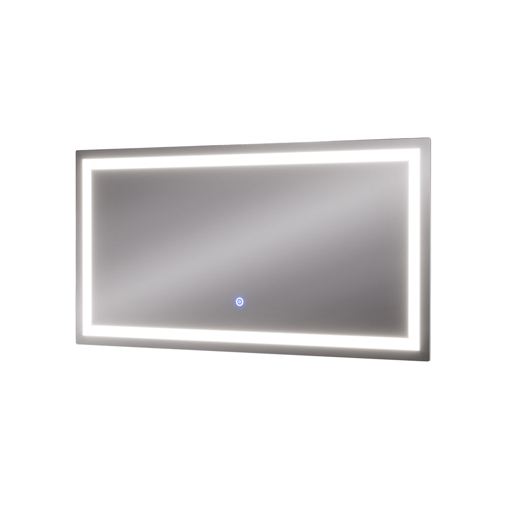 Vicco Specchio bagno Vetro 40 x 80 cm con illuminazione frontale