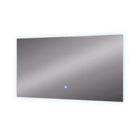 Vicco Specchio bagno Vetro 50 x 100 cm con retroilluminazione