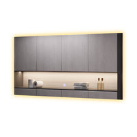 Vicco Specchio bagno Vetro 50 x 100 cm con retroilluminazione