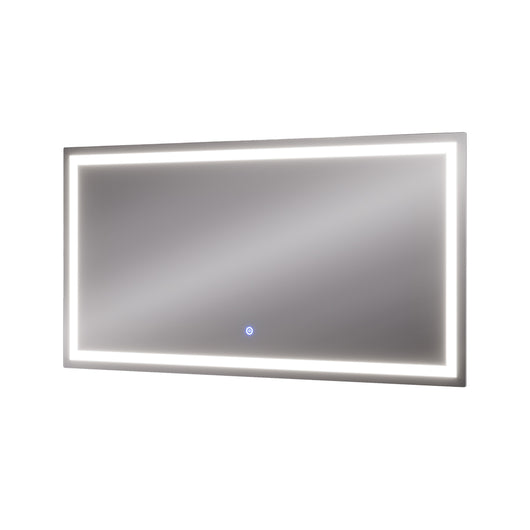 Vicco Specchio bagno Vetro 50 x 100 cm con illuminazione frontale