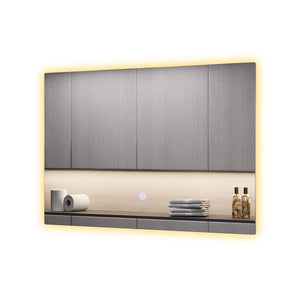 Vicco Specchio bagno Vetro 40 x 60 cm con retroilluminazione