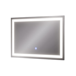 Vicco Specchio bagno Vetro 40 x 60 cm con illuminazione frontale
