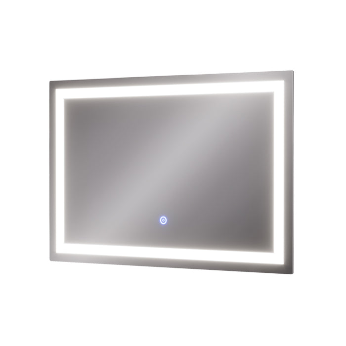 Vicco Specchio bagno Vetro 40 x 60 cm con illuminazione frontale