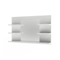 Vicco Specchio contenitore bagno Bianco 78 x 50 cm con ripiani