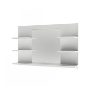 Vicco Specchio contenitore bagno Bianco 78 x 50 cm con ripiani