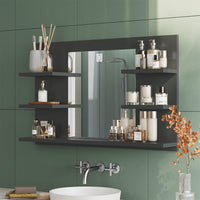 Vicco Specchio contenitore bagno Antracite 78 x 50 cm con ripiani