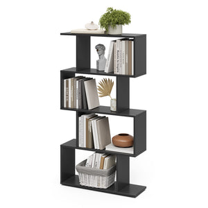 Vicco Divisorio per ambienti Nero 70 x 132.1 cm 4 scomparti