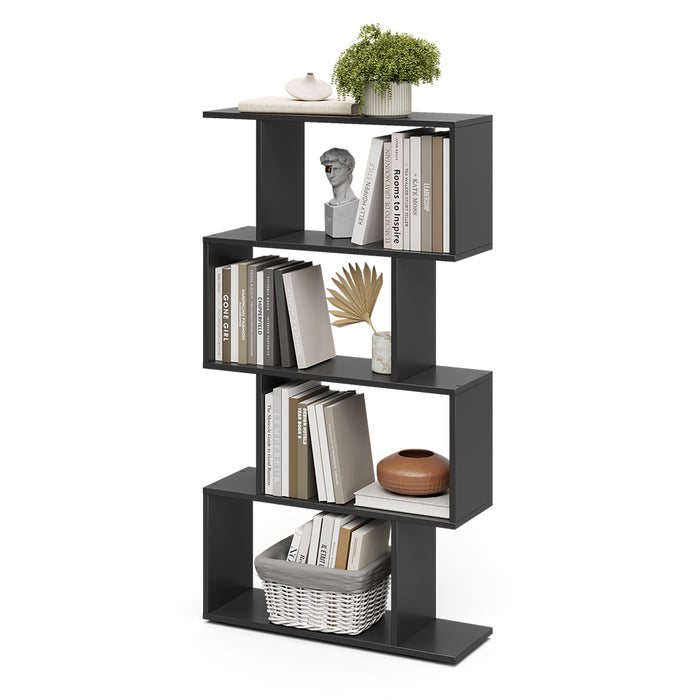 Vicco Divisorio per ambienti Nero 70 x 132.1 cm 4 scomparti