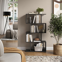 Vicco Divisorio per ambienti Nero 70 x 132.1 cm 4 scomparti