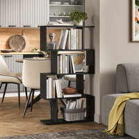 Vicco Divisorio per ambienti Nero 70 x 132.1 cm 4 scomparti