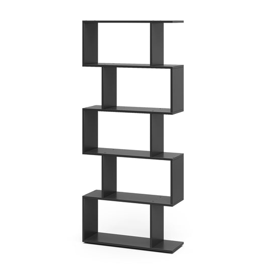 Vicco Divisorio per ambienti Nero 70 x 164.1 cm 5 scomparti