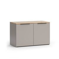 Vicco Credenza Grigio 80 x 50 cm con 2 porte