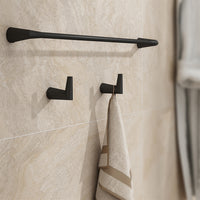 Vicco Set accessori bagno Nero 5 parti